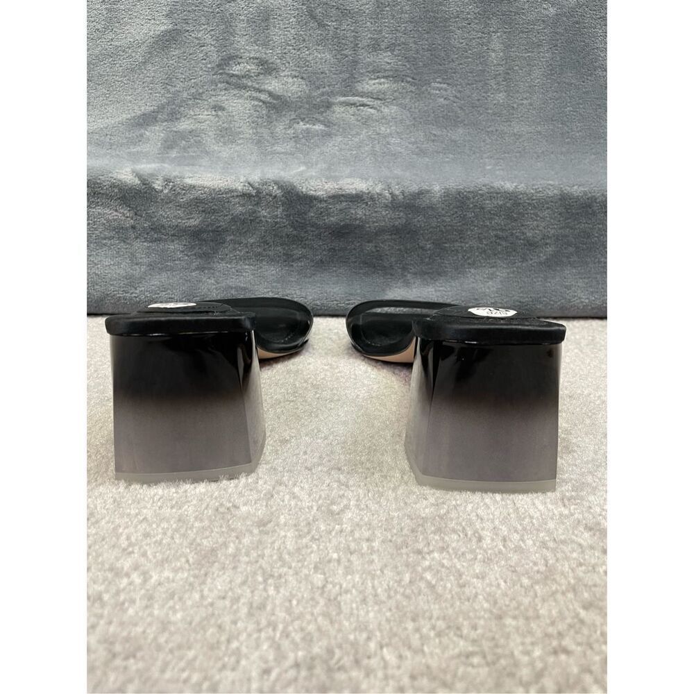 Good American Womens Block Heel Slide Sandal Black Size 9.5 NWOT - Picture 7 of 10